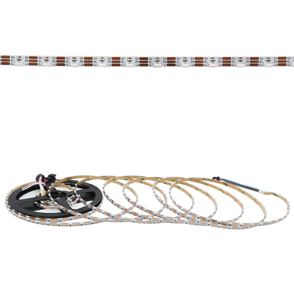SK6812 SMD4020 360LEDs 16.4Ft Side Emitting Individually Addressable LED Strip Lights SK6812 SMD4020 360LEDs 16.4Ft Side Emitting Individually Addressable LED Strip Lights